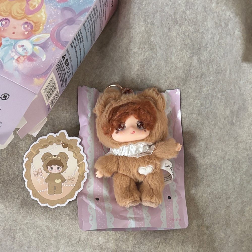 Wasami Ugirls CONFIRMED Brown Bear Plush Pendant